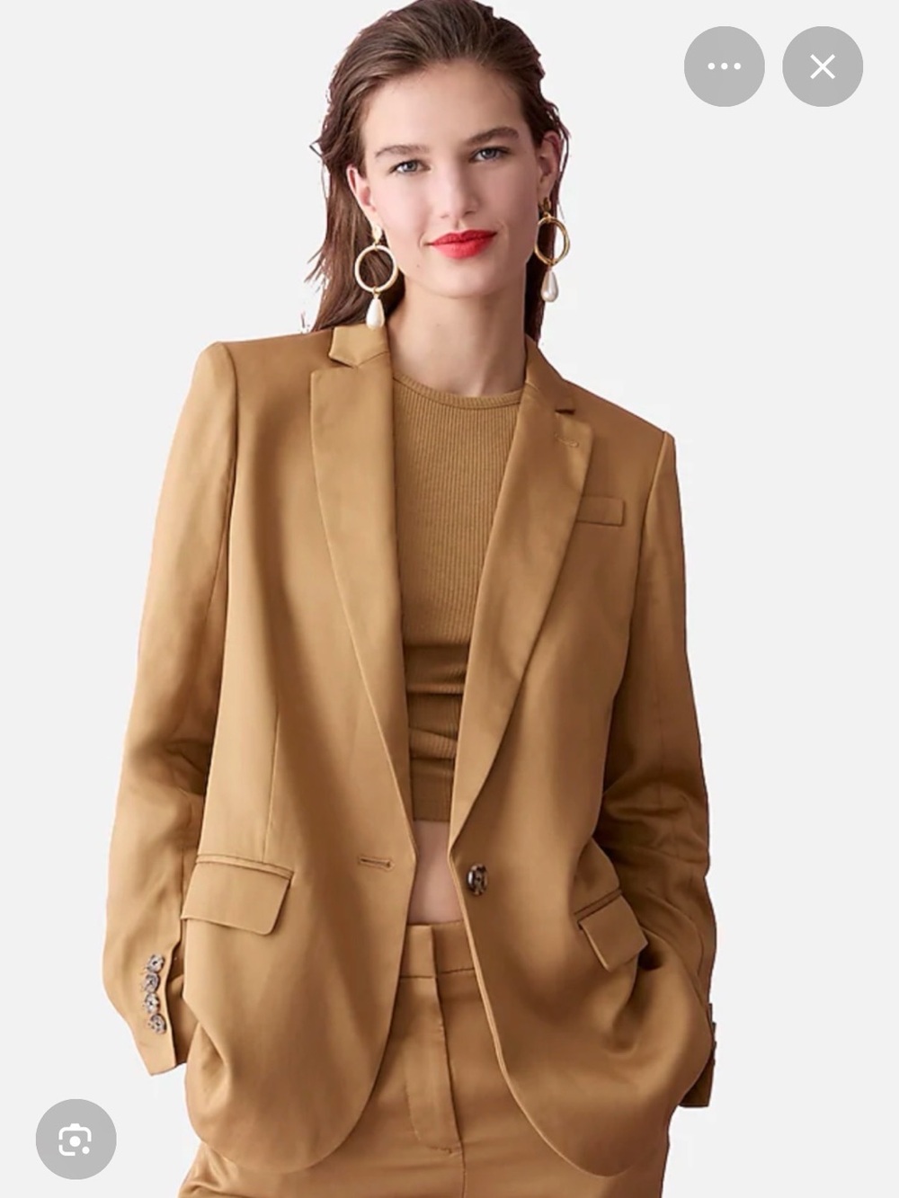 J.Crew size 0 womens suit (jacket & pants set)
